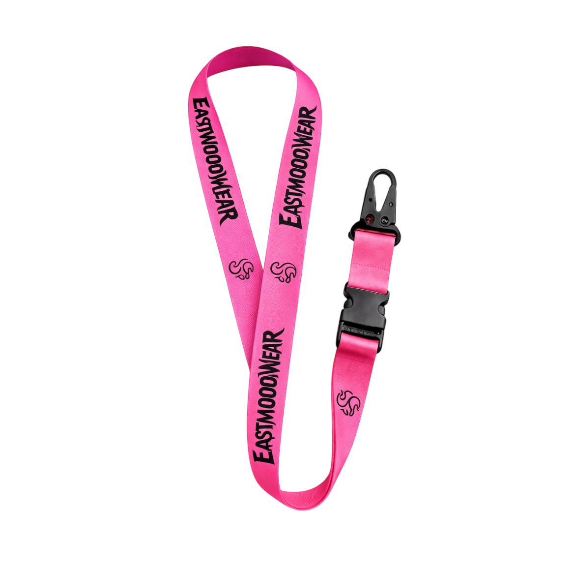 Eastwoodwear Pink Black Lanyard